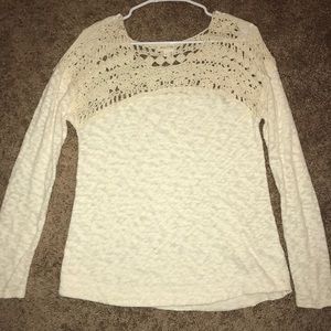 Anthropologie Long Sleeve Bohemian Tee